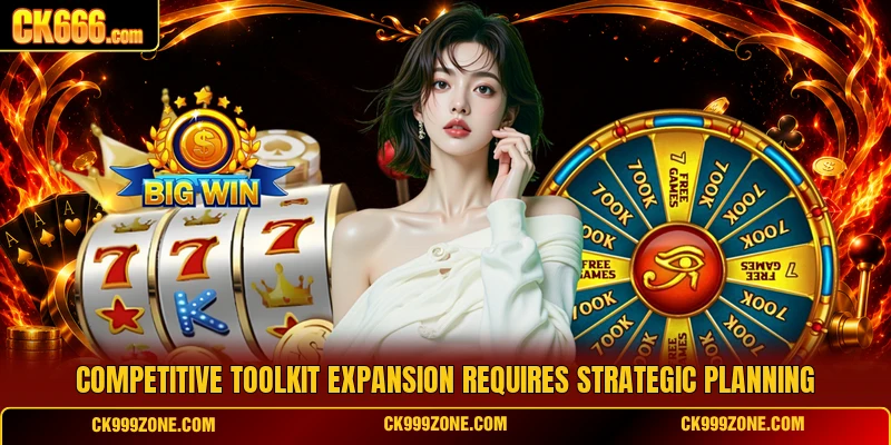 Competitive toolkit expansion requires strategic planning