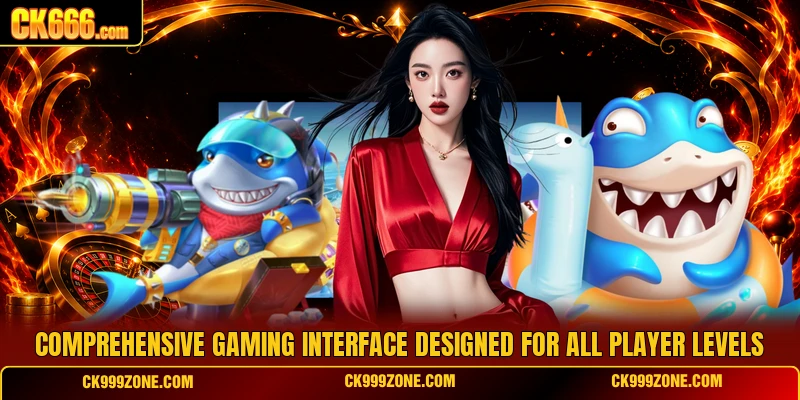 Comprehensive gaming interface designed for all player levels