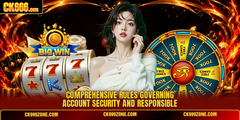 Comprehensive rules governing account security and responsible