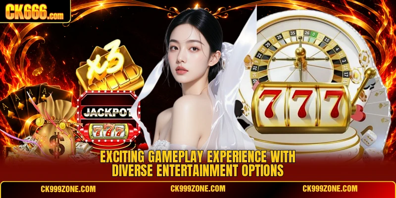 Exciting gameplay experience with diverse entertainment options