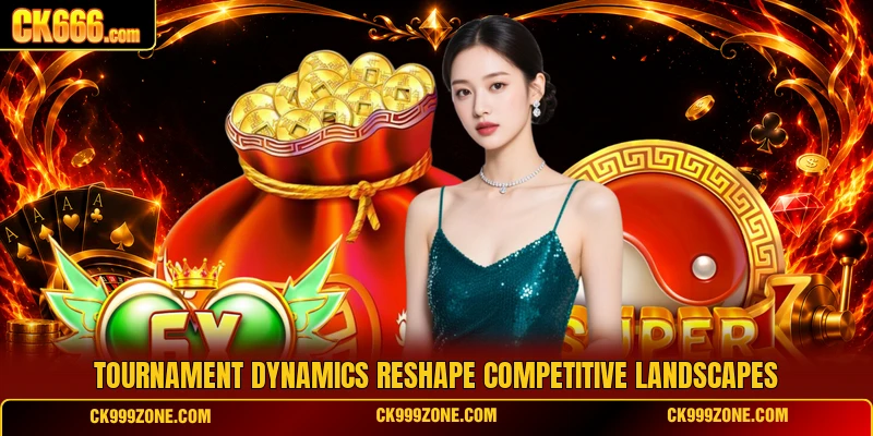 Tournament dynamics reshape competitive landscapes